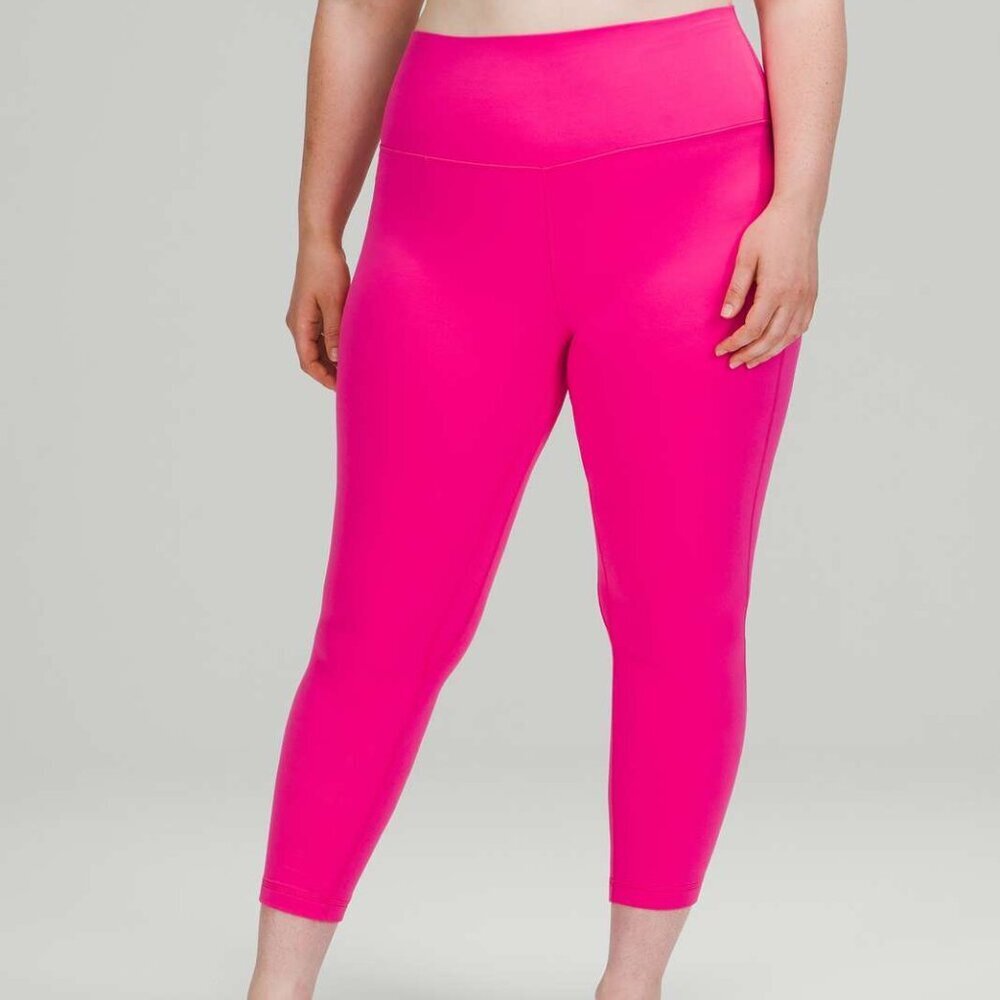 Lululemon Align High-Rise Pant 25" - 6 Sonic Pink